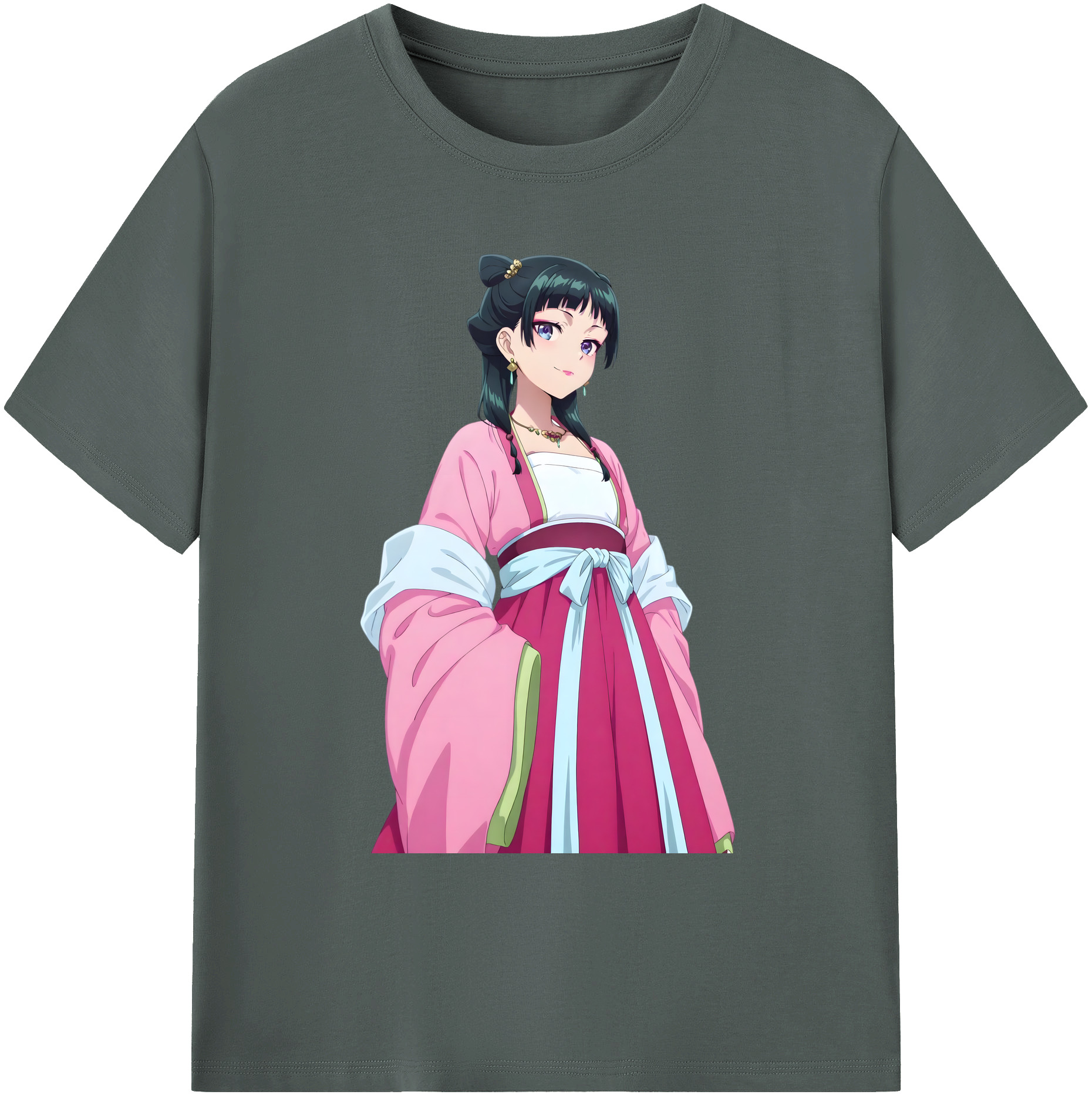（画像用） 薬屋のひとりごと The Apothecary Diaries 綿100％ メンズ半袖Tシャツ｜肌触りやわらか＆通気性
